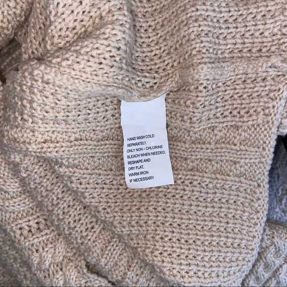Jeanne Pierre Cable Knit Cowl Neck Sweater - Picture 6 of 8